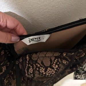 Black Lace Women's Bra